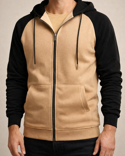 Men's New Fall and Winter Jacket Zipper Cardigan Padded Sweater Men's Casual Hooded Tops | JRSEE:29d222bf-945a-48f9-ac92-973aaf4573fc