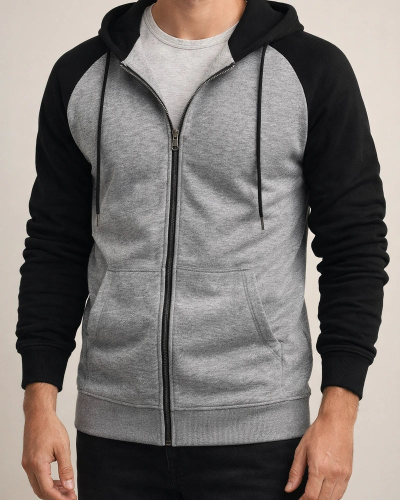 Men's New Fall and Winter Jacket Zipper Cardigan Padded Sweater Men's Casual Hooded Tops | JRSEE:76485f03-5b00-4cd6-b00d-4279bfe2248c