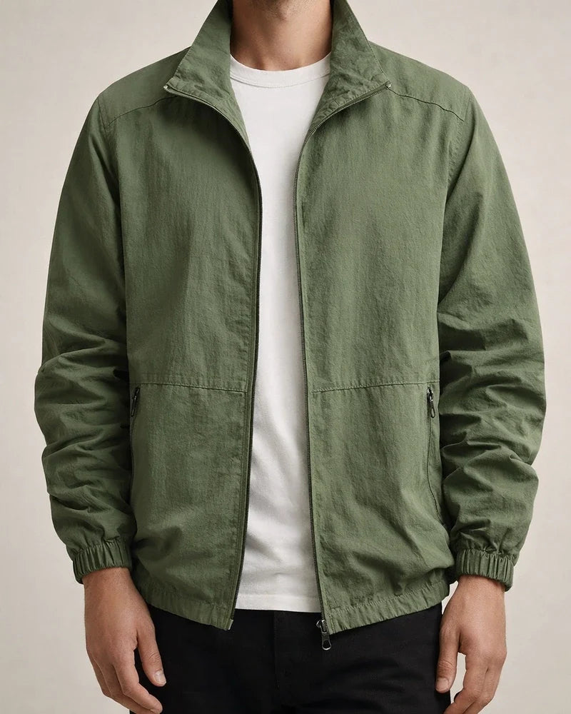 Men's New Fall Casual Jacket - Lightweight Solid Color Outerwear | JRSEE:ecc0c467-f368-4cfc-bd99-0ebc59900efd