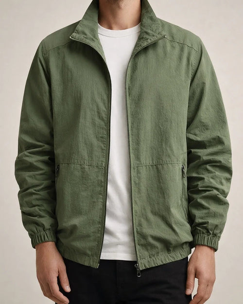 Men's New Fall Casual Jacket - Lightweight Solid Color Outerwear | JRSEE:ecc0c467-f368-4cfc-bd99-0ebc59900efd