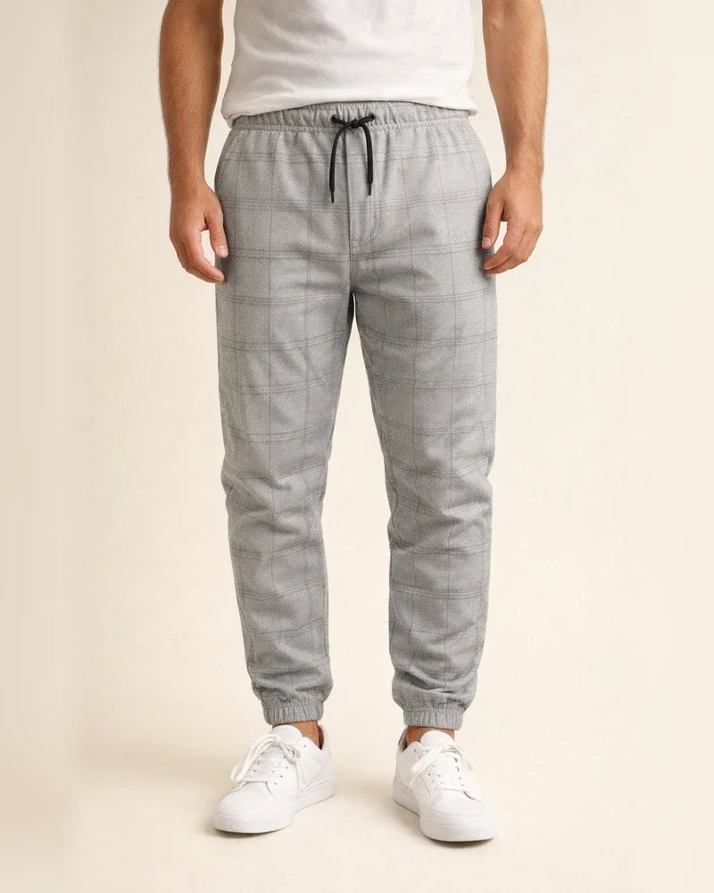 Men's New Square Plaid 3D Digital Printing Casual Pants Fitness Leggings Drawstring Pants | JRSEE:3b72b8d4-5a8c-45b3-a1fb-cd7b56822e74