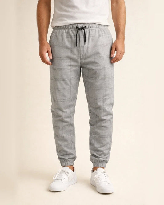 Men's New Square Plaid 3D Digital Printing Casual Pants Fitness Leggings Drawstring Pants | JRSEE:3b72b8d4-5a8c-45b3-a1fb-cd7b56822e74