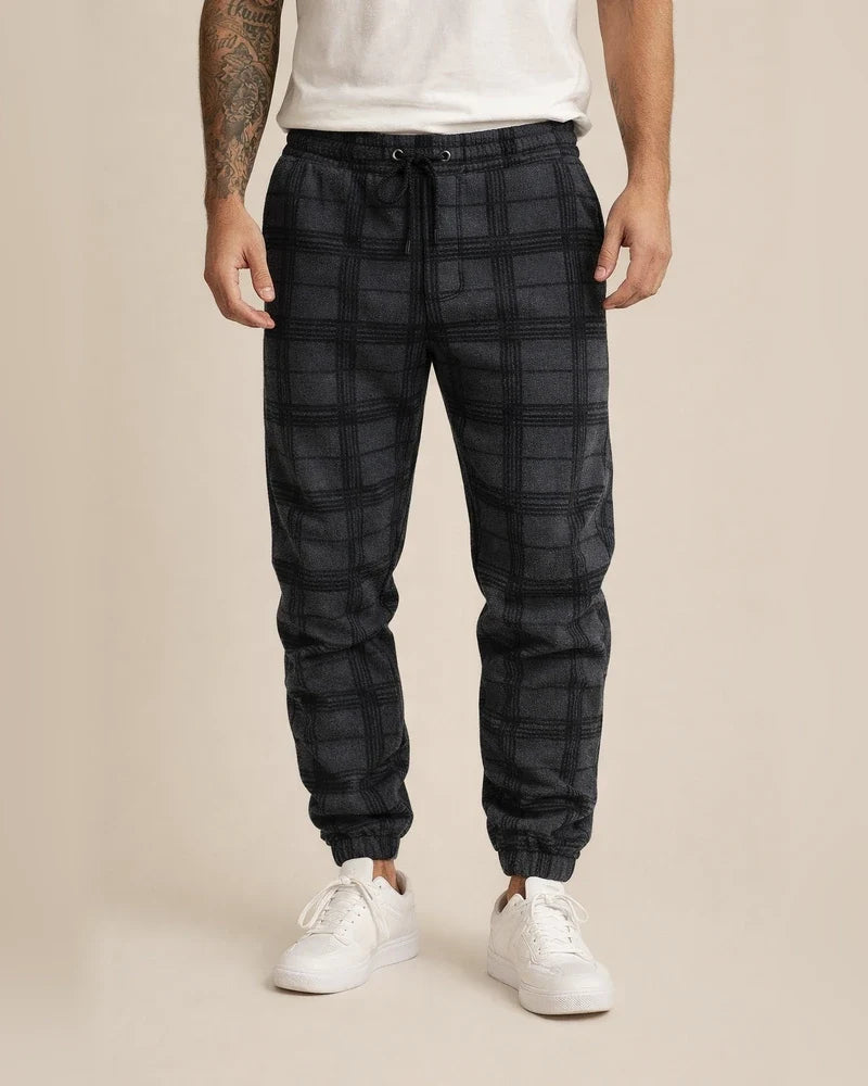 Men's New Square Plaid 3D Digital Printing Casual Pants Fitness Leggings Drawstring Pants | JRSEE:c92336ee-4410-4817-8be3-15b5e1071a64
