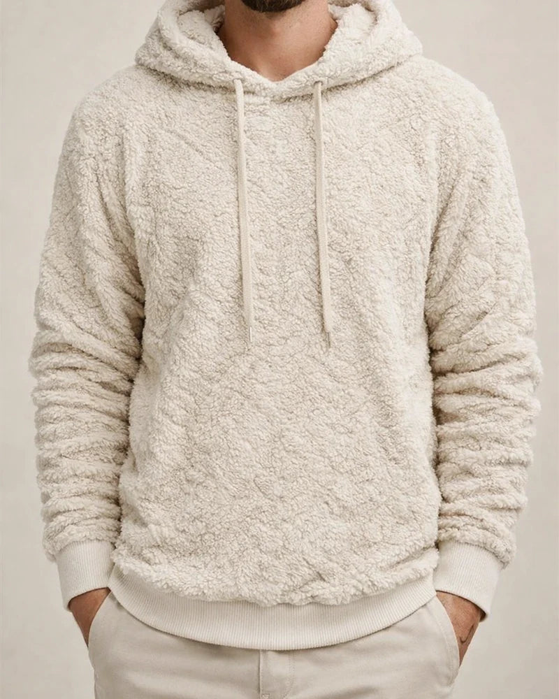 Men's Oversized Hooded Casual Sports Fashion Fleece-Lined Sweatshirt | JRSEE:060ca241-19a1-416c-bbd2-4c7e168c9962
