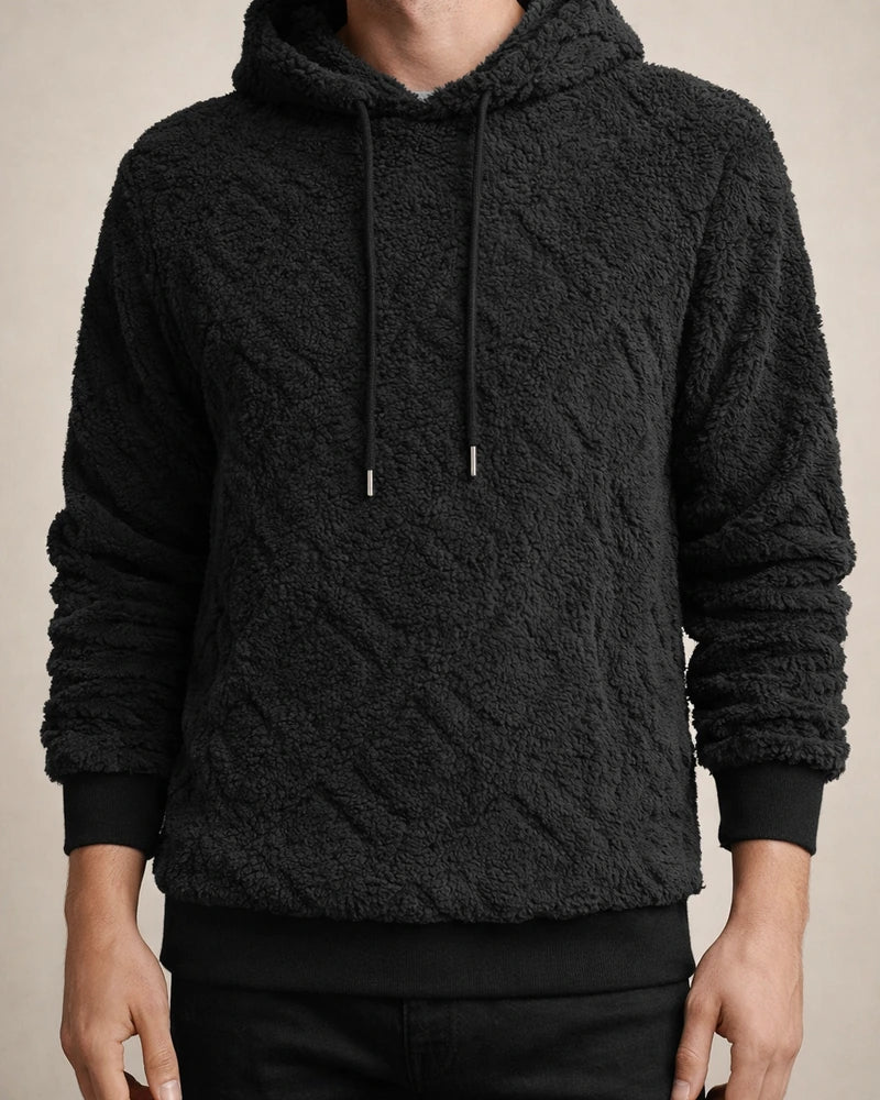 Men's Oversized Hooded Casual Sports Fashion Fleece-Lined Sweatshirt | JRSEE:556d4794-1867-46dc-9954-e5ad3ad2cbd2