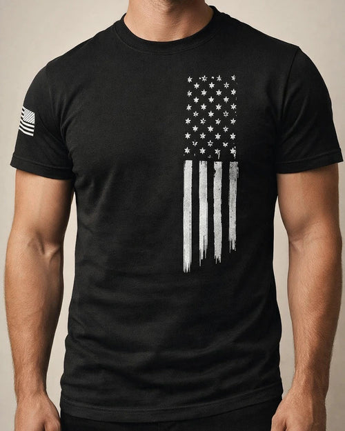 Men's Patriotic Summer 3D-Printed T-Shirt with American Flag Short-Sleeve T-Shirt | JRSEE:8e891cdc-9781-45d2-9232-0c003c48c3d4
