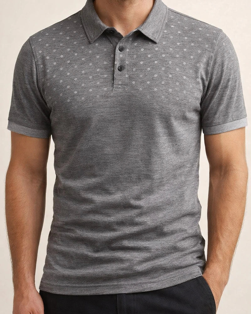 Men's Polo Shirt Golf Shirt Polka Dot Turndown Black / Red Blue Orange Dark Gray Red Outdoor Daily Short Sleeve Button-Down Clothing Apparel Classic | JRSEE:1b630fb7-345f-4108-96eb-203c9149bb08