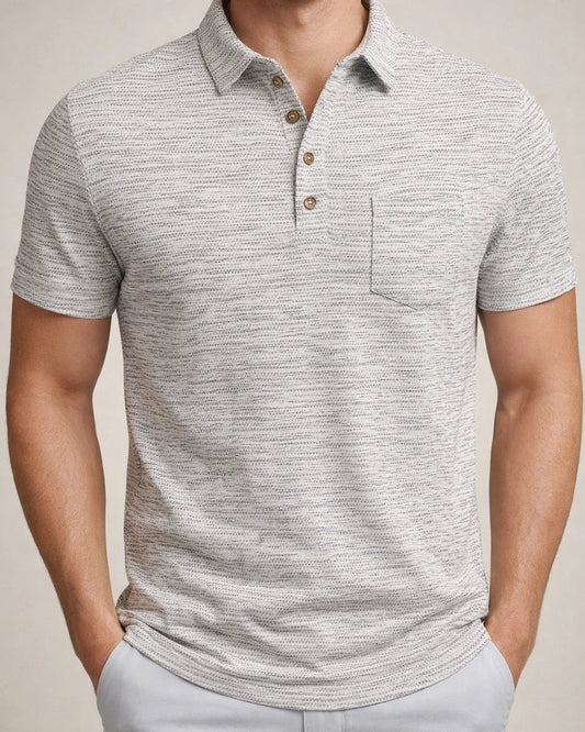 Men's Polo Shirt Waffle Polo Shirt Golf Shirt Solid Colored Turndown Black Blue Khaki Gray White Street Daily Short Sleeve Button-Down Clothing Apparel Fashion Casual Comfortable Big and Tall | JRSEE:84106d78-49be-4434-a97c-e70b37553e53