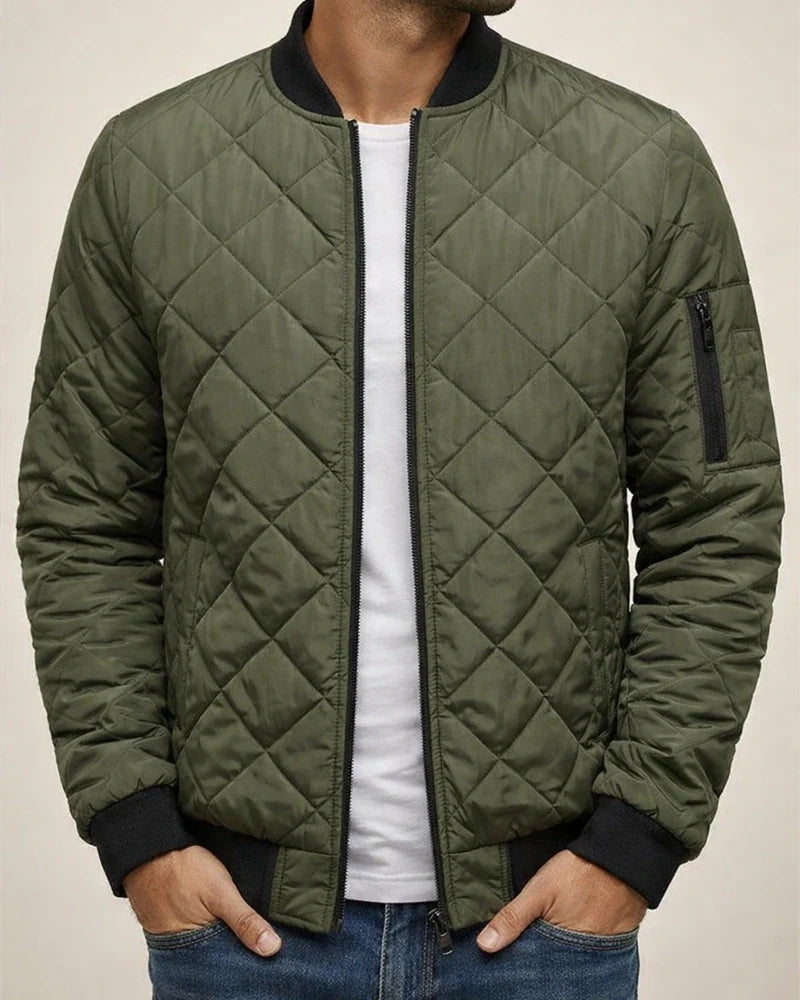 Men's Puffer Jacket Winter Jacket Quilted Jacket Winter Coat Padded Warm Casual Solid Color Outerwear Clothing Apparel Classic & Timeless Navy Wine Red ArmyGreen | JRSEE:f9837321-5349-4d27-a9f5-2a95f7349e39
