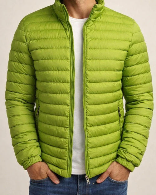 Men's Puffer Jacket Winter Jacket Quilted Jacket Winter Coat Warm Casual Solid Color Outerwear Clothing Apparel Light Blue Navy Big red | JRSEE:fccf9fe4-ee74-4226-a2fa-cfedda3ba63c
