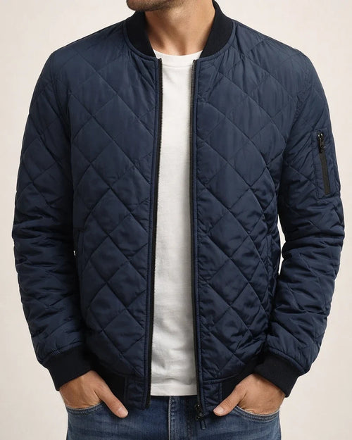 Men's Puffer Jacket Winter Jacket Quilted Jacket Winter Coat Padded Warm Casual Solid Color Outerwear Clothing Apparel Classic & Timeless Navy Wine Red ArmyGreen | JRSEE:ddf517ff-4272-41db-9839-084fbf7b0197