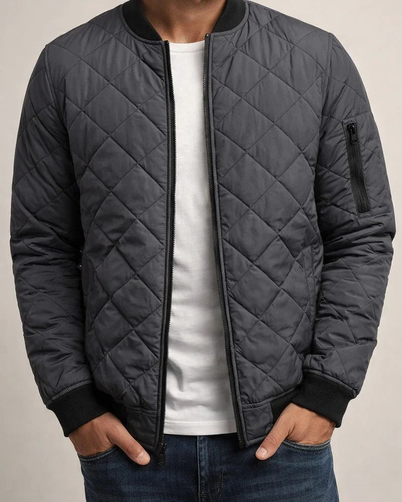 Men's Puffer Jacket Winter Jacket Quilted Jacket Winter Coat Padded Warm Casual Solid Color Outerwear Clothing Apparel Classic & Timeless Navy Wine Red ArmyGreen | JRSEE:60fb6da0-9ae7-4e08-bdce-1de3e309960b
