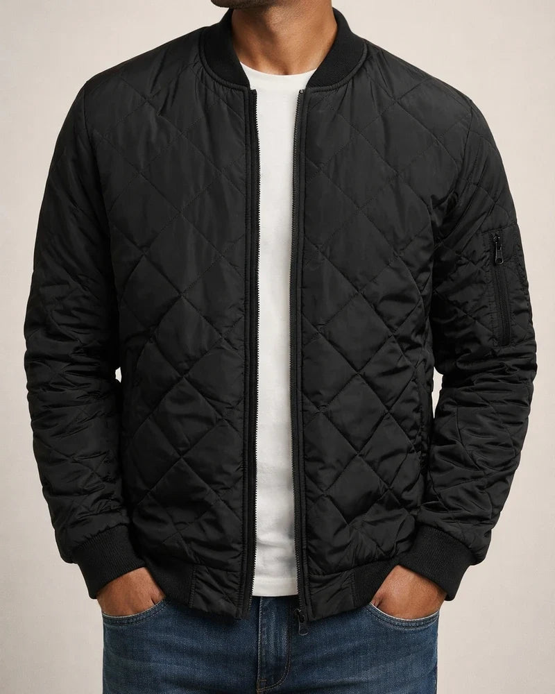Men's Puffer Jacket Winter Jacket Quilted Jacket Winter Coat Padded Warm Casual Solid Color Outerwear Clothing Apparel Classic & Timeless Navy Wine Red ArmyGreen | JRSEE:f72900f2-84be-48dd-9f13-d0264ee9b39f