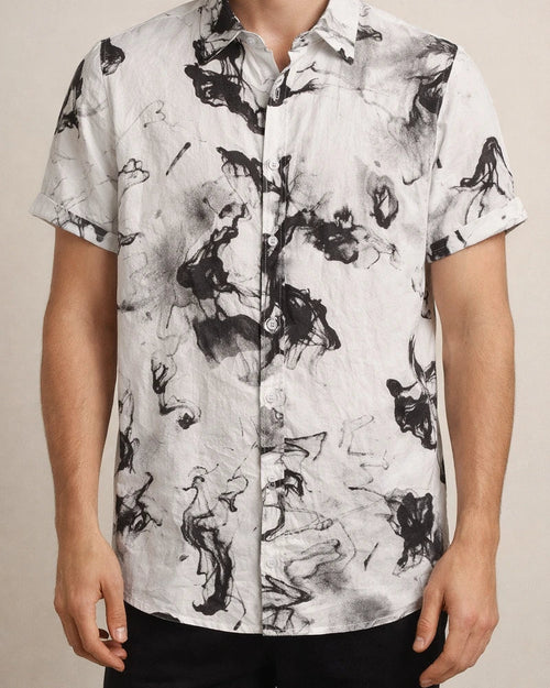 Men's Shirt Button Up Shirt Summer Shirt Casual Shirt Light Yellow Yellow Pink Red & White Orange Short Sleeve Striped Turndown Street Daily Print Clothing Apparel Stylish Casual Classic | JRSEE:832da25b-3fe7-4c6f-9e6a-c0cbab31971f