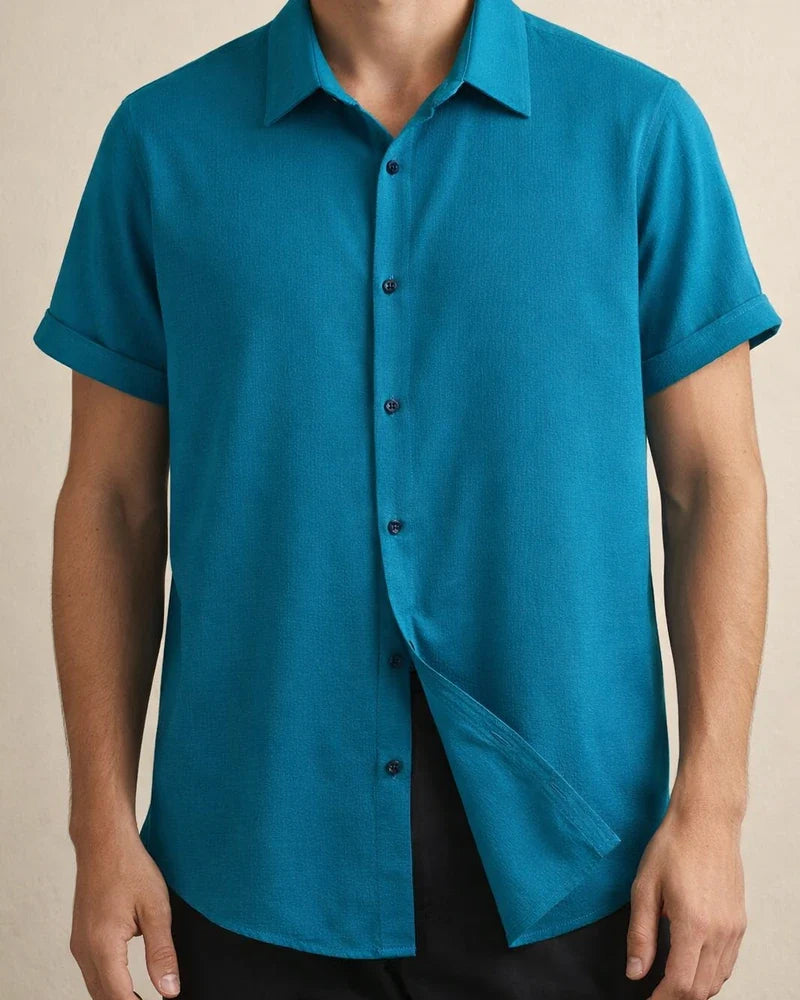 Men's Shirt Casual Shirt Summer Shirt Beach Shirt White Pink Wine Short Sleeve Plain Lapel Summer Casual Daily Clothing Apparel | JRSEE:f74de093-cc60-48db-8813-c42f60aa92e8