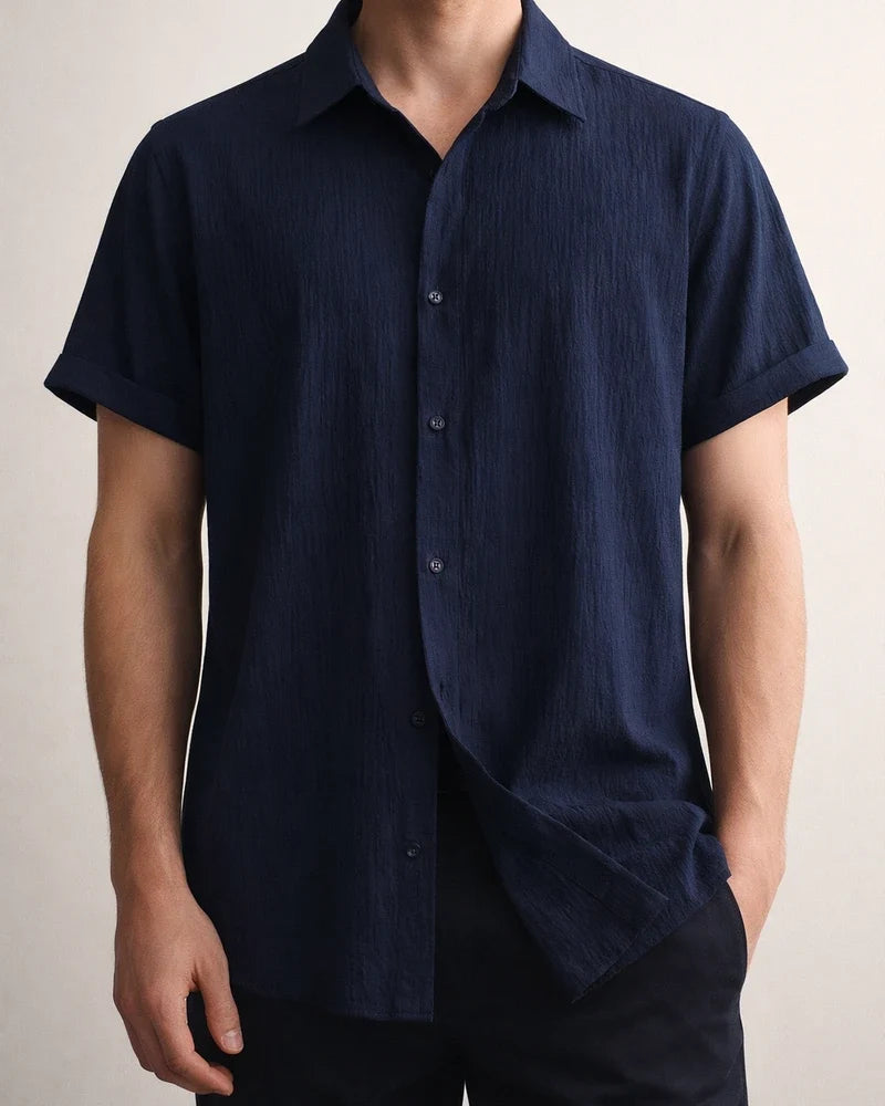 Men's Shirt Casual Shirt Summer Shirt Beach Shirt White Pink Wine Short Sleeve Plain Lapel Summer Casual Daily Clothing Apparel | JRSEE:c267c748-494e-4ceb-b2d6-1d7d755b4075