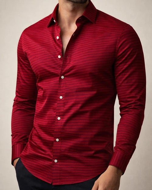 Men's Shirt Long Sleeve Gradient Turndown Button-Down Tops Green Black Blue Purple Red Daily Holiday Fashion Casual Breathable | JRSEE:36f1bed0-a5e2-458a-87fa-d6ba8e4a124d