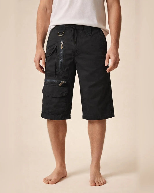 Men's Shorts Cargo Shorts Multiple Pockets Casual Daily Micro-elastic Breathable Outdoor Sports Solid Color Mid Waist Green Black Light Brown M L XL | JRSEE:13ca4116-3369-4e09-930c-a3a0b574bc62