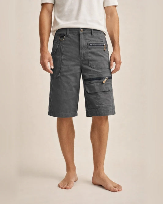 Men's Shorts Cargo Shorts Multiple Pockets Casual Daily Micro-elastic Breathable Outdoor Sports Solid Color Mid Waist Green Black Light Brown M L XL | JRSEE:c2176b7c-13b2-4992-84b1-88f4c7ef4c83