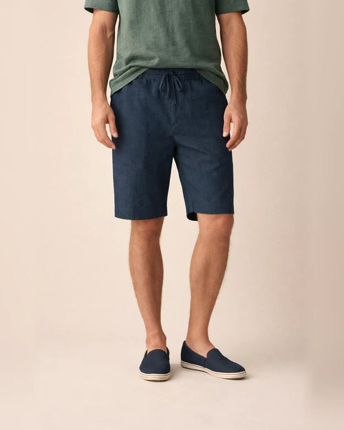 Men's Shorts Linen Shorts Summer Shorts Bermuda shorts Pocket Drawstring Plain Comfort Breathable Knee Length Daily Beach Linen / Cotton Blend Streetwear Casual / Sporty Black White Micro-elastic | JRSEE:9f80f6e5-6352-457a-b8fe-3cc2a9c578c6
