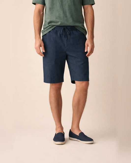 Men's Shorts Linen Shorts Summer Shorts Bermuda shorts Pocket Drawstring Plain Comfort Breathable Knee Length Daily Beach Linen / Cotton Blend Streetwear Casual / Sporty Black White Micro-elastic | JRSEE:9f80f6e5-6352-457a-b8fe-3cc2a9c578c6