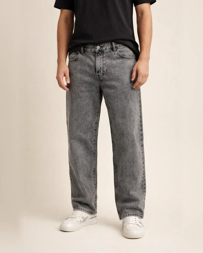 Men's Slim Straight Leg Jeans - Simple New Style Fashion Jeans | JRSEE:32fb0381-91ee-4f2c-b622-d4d664e07e88
