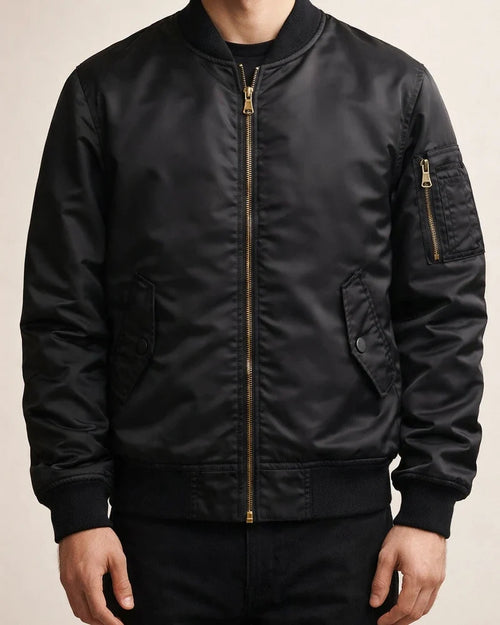 Men's Solid Color Casual Stand Up Collar Jacket | JRSEE:afdaf46b-9bd8-4f3e-a425-c75fddc06c31