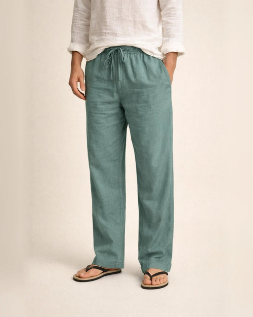 Men's Solid Color Loose Simple Linen Casual Multi-Pocket Pants Mid Waist Tie-Dye Long Tube Casual Pants | JRSEE:2f313ae8-3d71-4bd7-b1f5-b3e3fb82bb91
