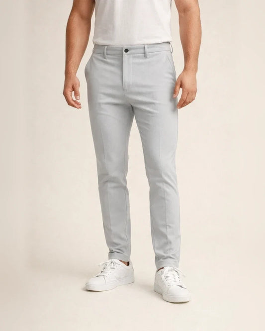 Men's Solid Color Tight Zipper Business Casual Daily Slim Small Leg Pants | JRSEE:9c1a2b1e-fa3a-4665-892c-d8eb07a01544