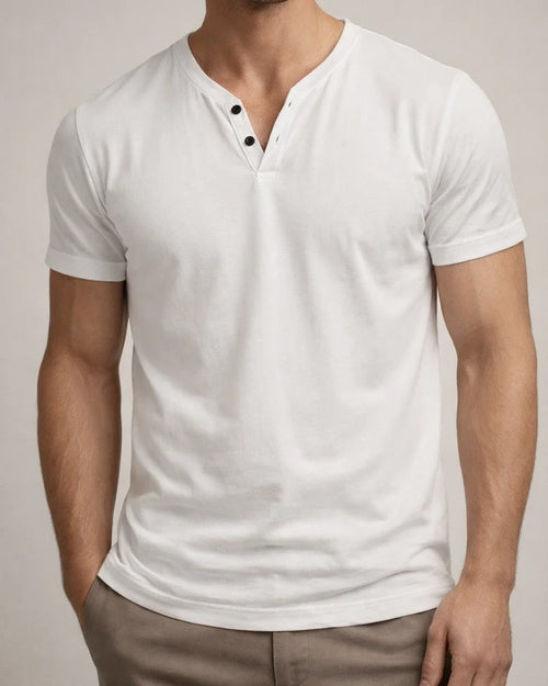 Men's Solid Color V-Neck Casual Sports T-Shirt | JRSEE:41d68902-c397-4b74-a0d2-1f1b54a32a64