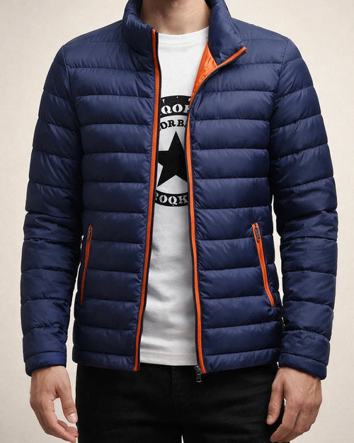 Men's Solid Color Winter Slim Side Seam Pockets Casual Stand-up Collar Long-sleeved Cotton Coat Youth Jacket Men's Clothing | JRSEE:f65989f1-e1a5-42a3-a66b-0ca17524cc38