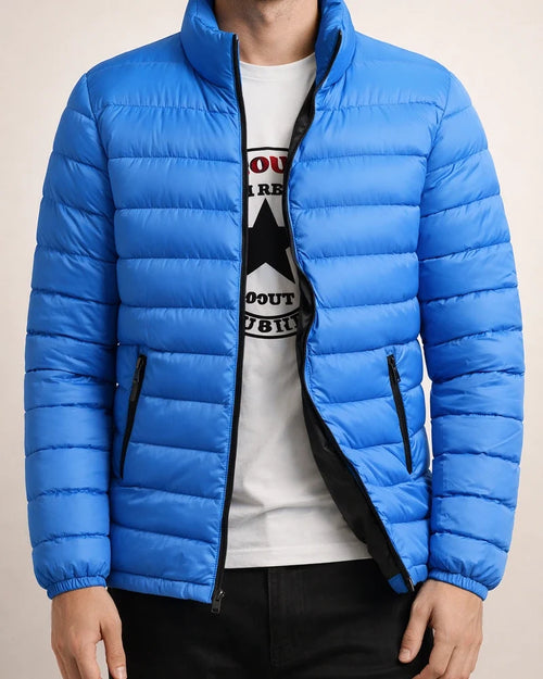 Men's Solid Color Winter Slim Side Seam Pockets Casual Stand-up Collar Long-sleeved Cotton Coat Youth Jacket Men's Clothing | JRSEE:f3b2c5ea-fa78-480b-932a-59cc46ddcba2