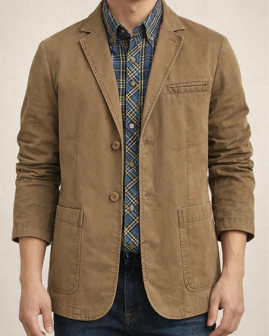 Men's Spring and Fall Cotton Casual Suit Jacket Men's Fashion Tide Small Suit Jacket | JRSEE:1f9d5f22-8ca1-4f87-8d13-8585abe239c1