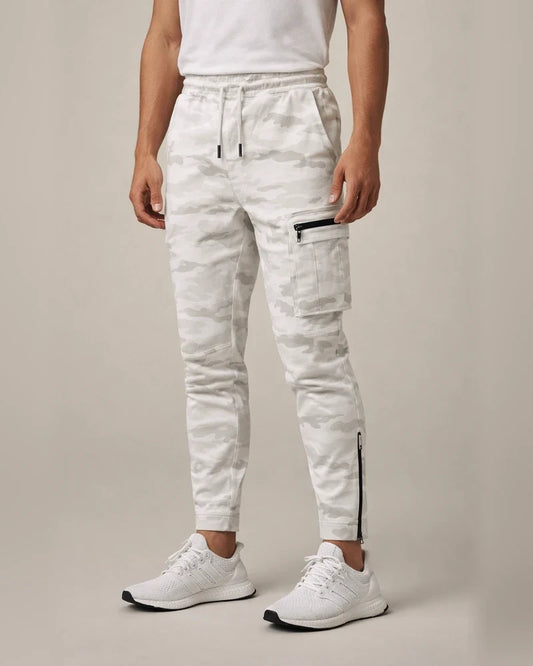 Men's Spring/Fall Casual Pants - American-Style Athletic Long Pants with Zipper and Slim Fit | JRSEE:016afabd-1158-4bad-ab1e-0ba25dc0d2fd