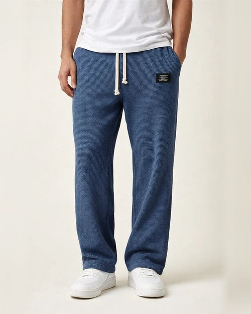 Men's Spring/Fall Loose Straight-Leg Sweatpants Wide-Leg Athletic Casual Long Pants | JRSEE:9bf730ee-4fea-44ef-8950-ea061e266acf