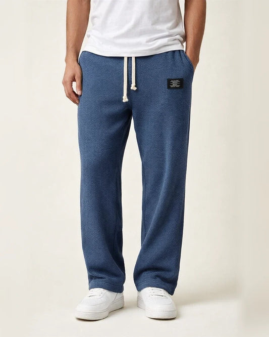 Men's Spring/Fall Loose Straight-Leg Sweatpants Wide-Leg Athletic Casual Long Pants | JRSEE:9bf730ee-4fea-44ef-8950-ea061e266acf