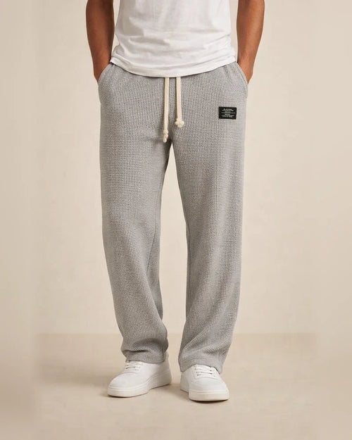 Men's Spring/Fall Loose Straight-Leg Sweatpants Wide-Leg Athletic Casual Long Pants | JRSEE:4d6fe464-26d4-4845-b7c5-b5e001edd1ec