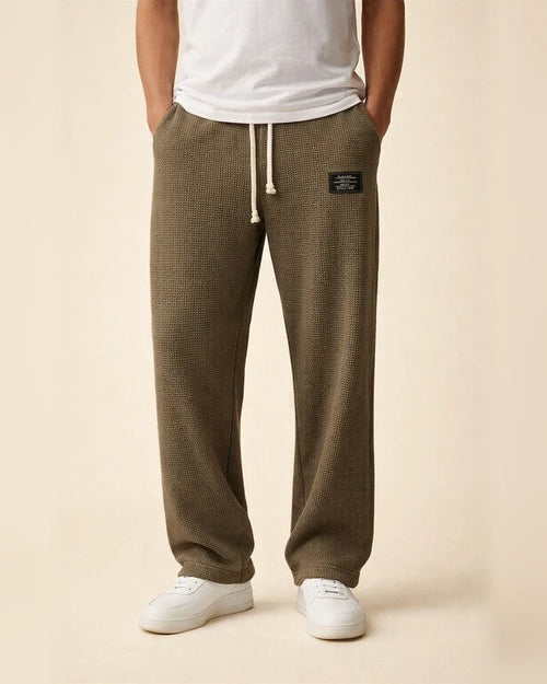 Men's Spring/Fall Loose Straight-Leg Sweatpants Wide-Leg Athletic Casual Long Pants | JRSEE:a8d84da3-e16e-4809-a959-8c6b05cc4059