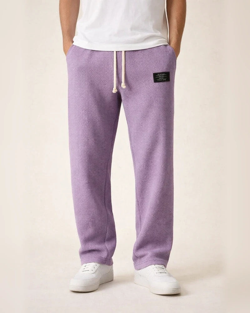 Men's Spring/Fall Loose Straight-Leg Sweatpants Wide-Leg Athletic Casual Long Pants | JRSEE:5561b9fc-0761-49e8-b9db-5599b30691c4