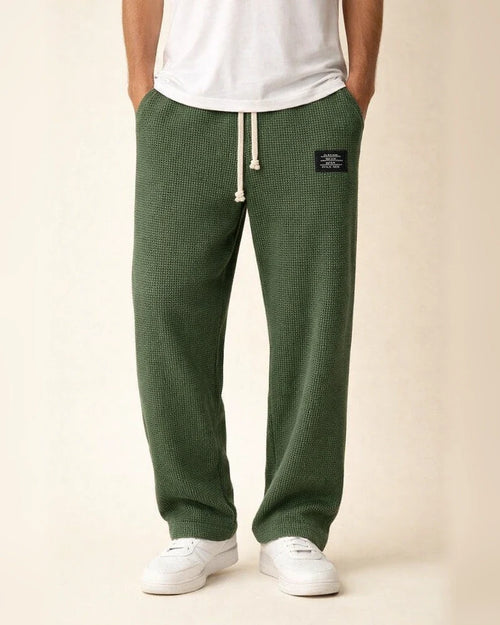 Men's Spring/Fall Loose Straight-Leg Sweatpants Wide-Leg Athletic Casual Long Pants | JRSEE:e07c7f0d-b6d4-4434-a229-439897dfac6b