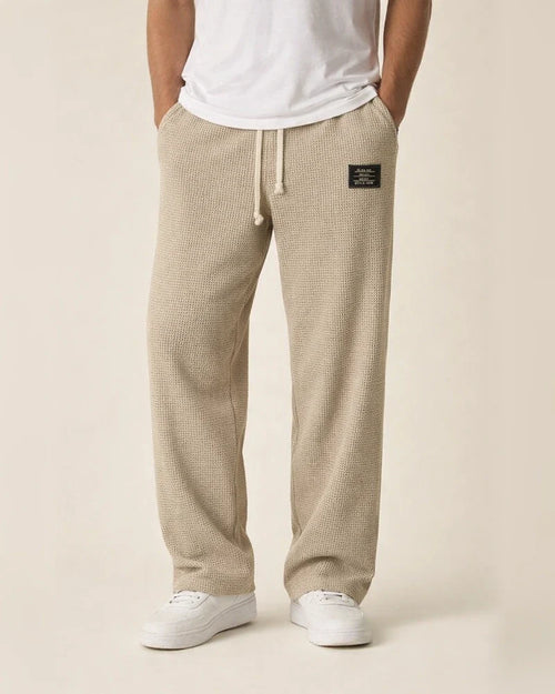 Men's Spring/Fall Loose Straight-Leg Sweatpants Wide-Leg Athletic Casual Long Pants | JRSEE:e018262a-9b2e-4616-8ffa-a2cd9a01b8b6