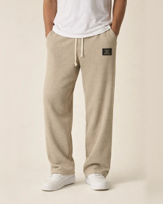 Men's Spring/Fall Loose Straight-Leg Sweatpants Wide-Leg Athletic Casual Long Pants | JRSEE:e018262a-9b2e-4616-8ffa-a2cd9a01b8b6