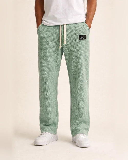 Men's Spring/Fall Loose Straight-Leg Sweatpants Wide-Leg Athletic Casual Long Pants | JRSEE:75c8bc8f-5311-41b2-87d0-51ed58dfd8da