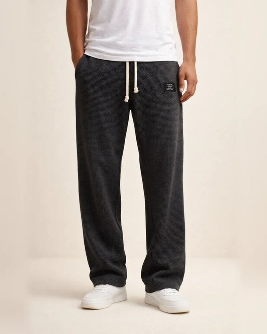 Men's Spring/Fall Loose Straight-Leg Sweatpants Wide-Leg Athletic Casual Long Pants | JRSEE:9c36cce6-aeda-4445-a581-bdecc7c7a0c7