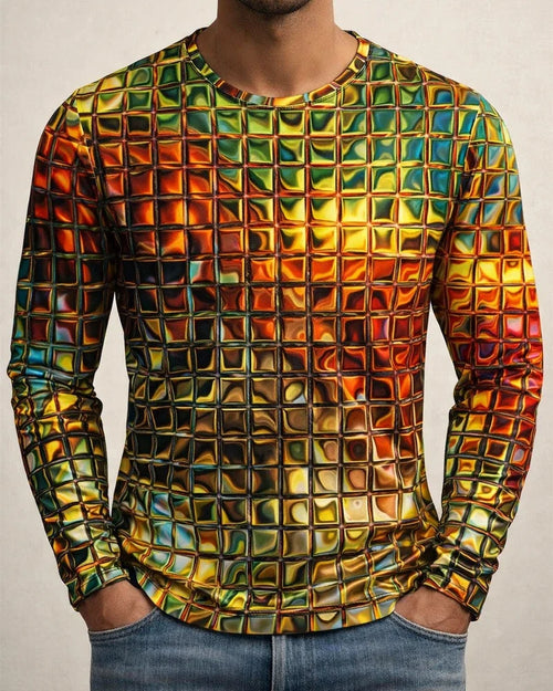 Men's Spring/Fall New Arrival Casual Long-Sleeve 3D Printed T-Shirt | JRSEE:24f053b6-de3b-47cc-b3e7-ef0fc2114fa7