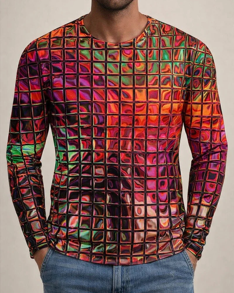 Men's Spring/Fall New Arrival Casual Long-Sleeve 3D Printed T-Shirt | JRSEE:d95a19d0-e220-4540-83ee-16a4699030f2