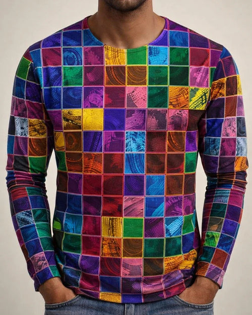 Men's Spring/Fall New Arrival Casual Long-Sleeve 3D Printed T-Shirt | JRSEE:29213cf4-a637-431e-b781-333176bfc5ef