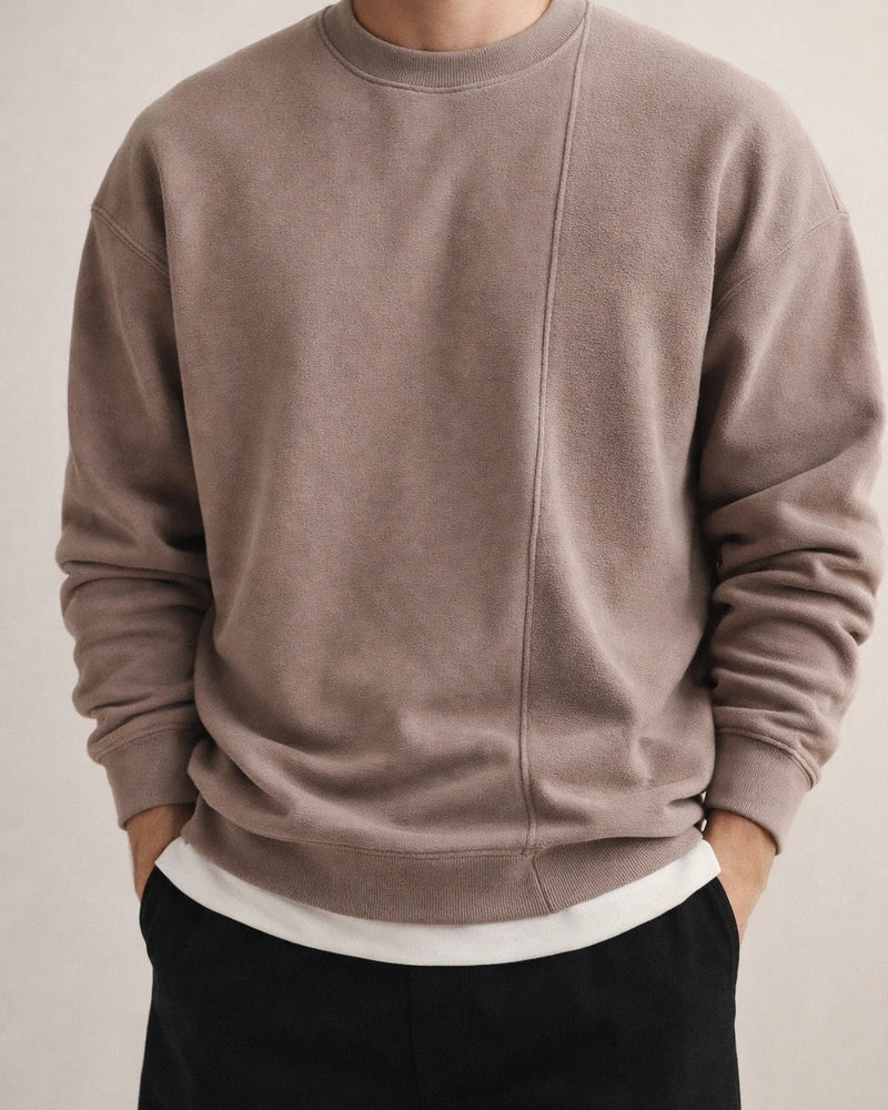 Men's Spring/Fall Sweatshirt - American-Style Loopback Casual | JRSEE:98f10cb8-5478-443e-9289-756530163087