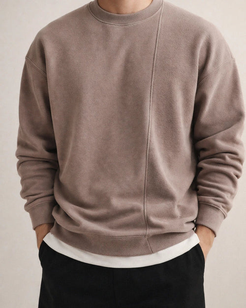 Men's Spring/Fall Sweatshirt - American-Style Loopback Casual | JRSEE:98f10cb8-5478-443e-9289-756530163087