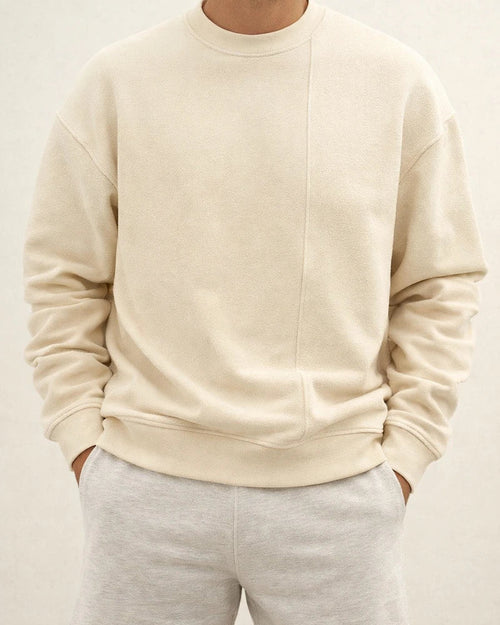 Men's Spring/Fall Sweatshirt - American-Style Loopback Casual | JRSEE:6ad920e0-dc0b-4e0a-a662-42094cb4e8d7
